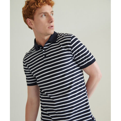 Striped Jersey polo shirt Thumbnail