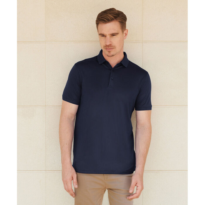 Stretch polo shirt with wicking finish (slim fit) Thumbnail