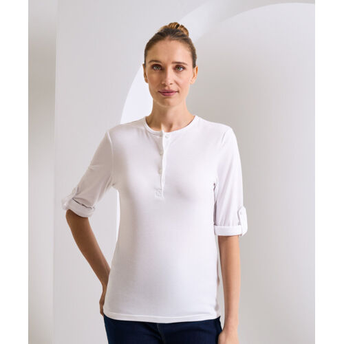 Women's Long John roll-sleeve tee Thumbnail
