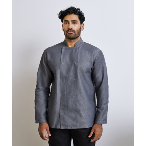 Denim chef's jacket Thumbnail