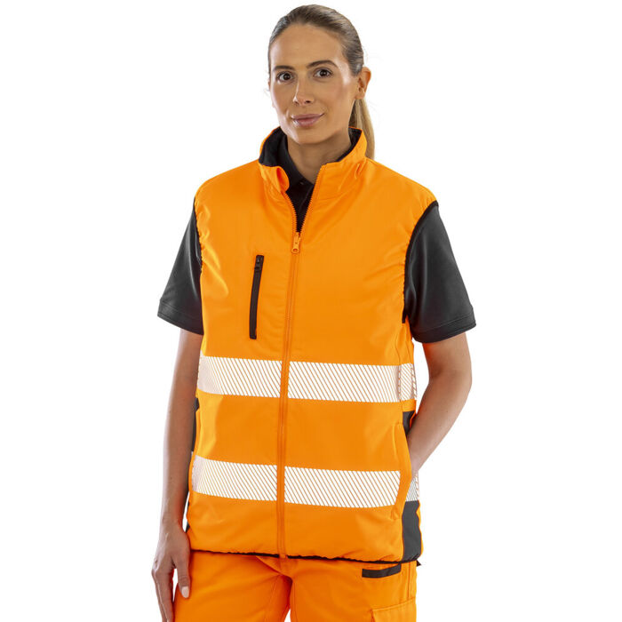 Reversible soft padded gilet Thumbnail