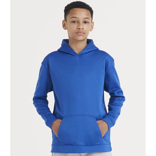 AWDis Kids Sports Polyester Hoodie Thumbnail