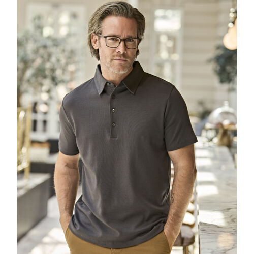 Tee Jays Pima Cotton Interlock Polo Shirt Thumbnail
