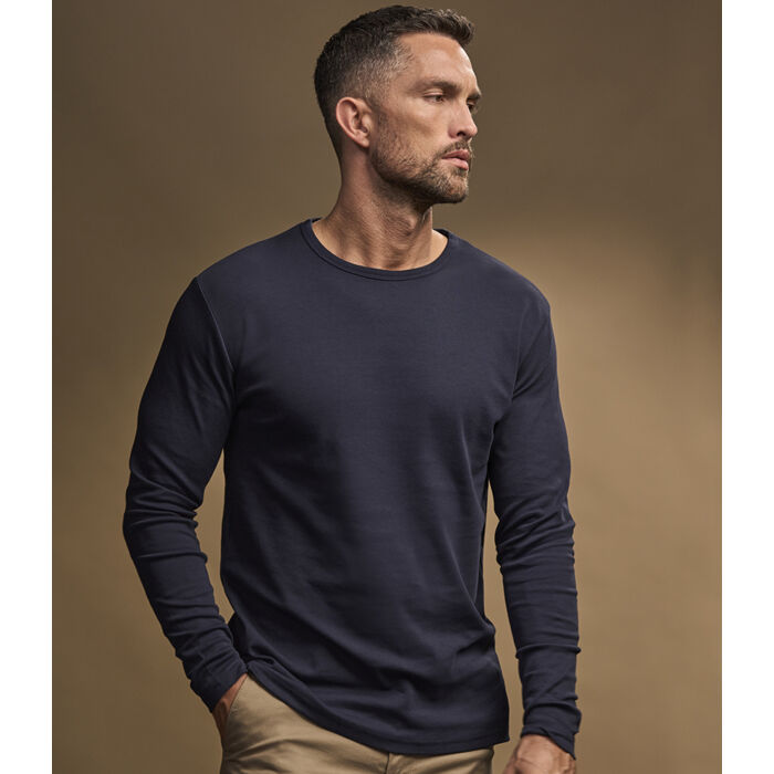 Tee Jays Long Sleeve Interlock T-Shirt Thumbnail