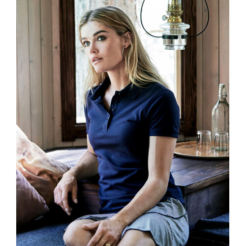 Tee Jays Ladies Heavy Cotton Piqué Polo Shirt Thumbnail