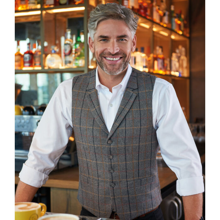 Brook Taverner Memphis Tweed Waistcoat Thumbnail