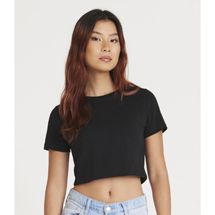 AWDis Ladies Tri-Blend Cropped T-Shirt Thumbnail