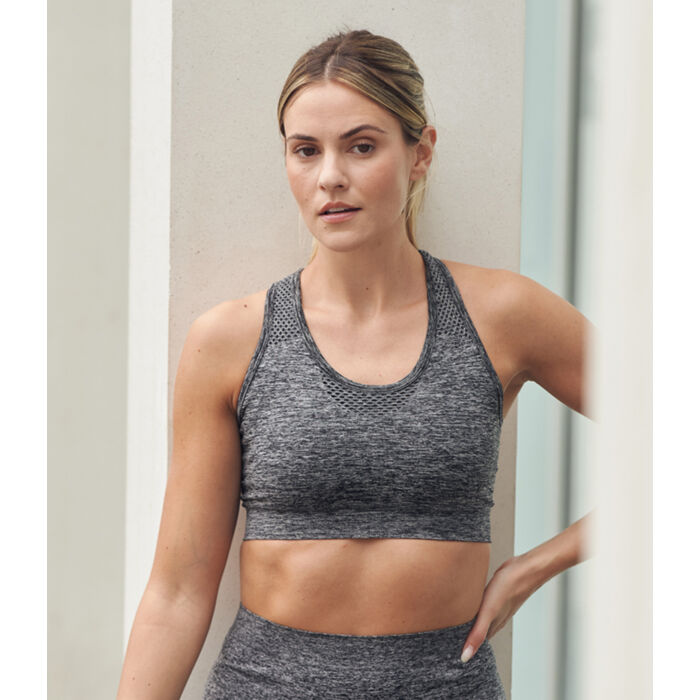 Tombo Ladies Seamless Crop Top Thumbnail