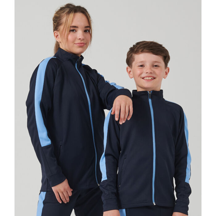 Finden + Hales Kids Knitted Tracksuit Top Thumbnail