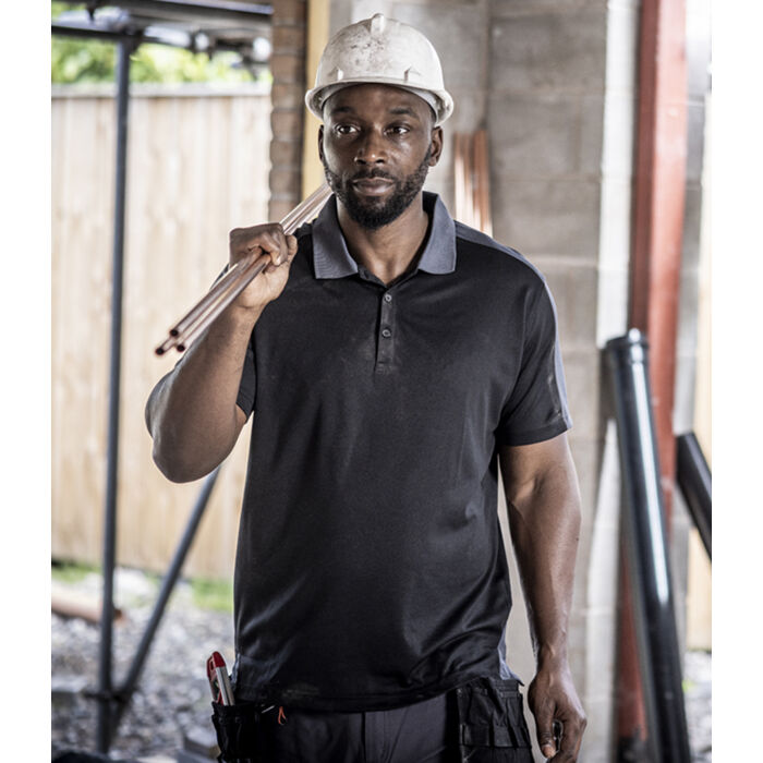 Regatta Contrast Quick Wicking Piqué Polo Shirt Thumbnail