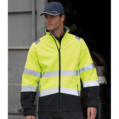 Result Safe-Guard Printable Safety Soft Shell Jacket Thumbnail