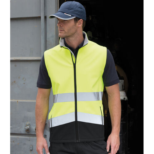 Result Safe-Guard Printable Safety Soft Shell Gilet Thumbnail