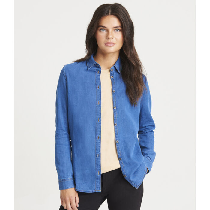 So Denim Lucy Denim Shirt Thumbnail