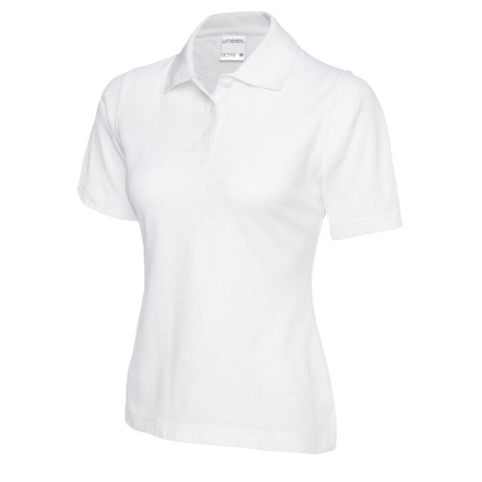 Ladies Active Cotton Poloshirt Thumbnail