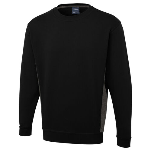 Two Tone Crew Neck Sweatshirt Thumbnail
