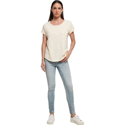 Women's long slub tee Thumbnail