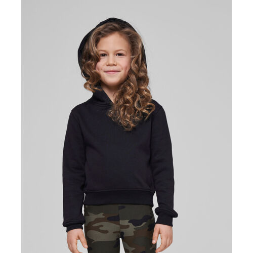 Girls cropped sweat hoodie Thumbnail