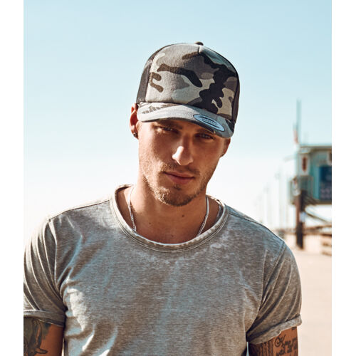 Flexfit Classic Camo Trucker Cap Thumbnail