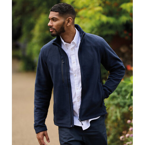 Honestly Made recycled full-zip fleece Thumbnail