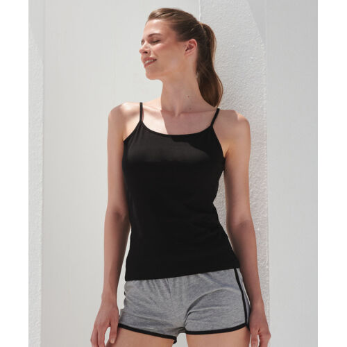 Women's feel-good stretch spaghetti vest Thumbnail