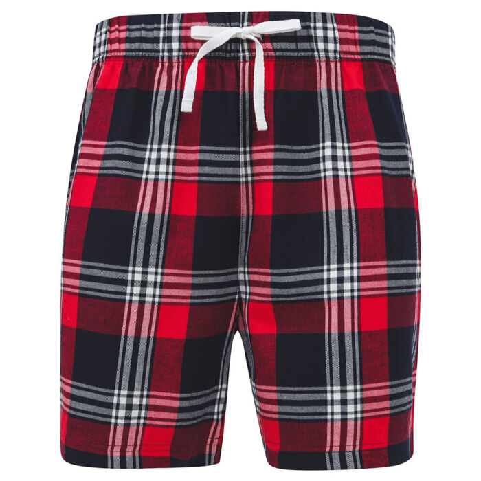 Tartan lounge shorts Thumbnail