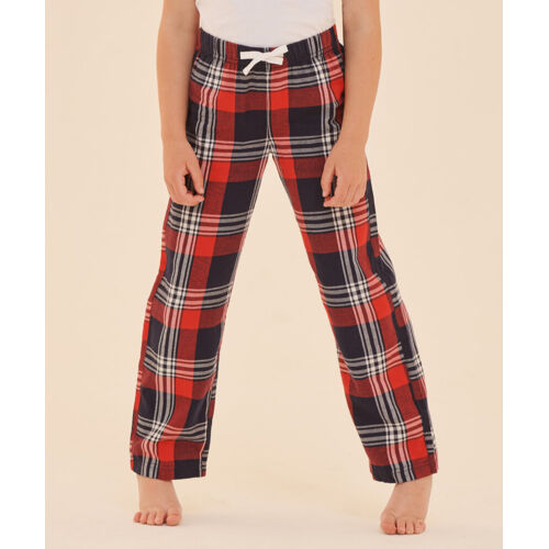 Kids tartan lounge pants Thumbnail