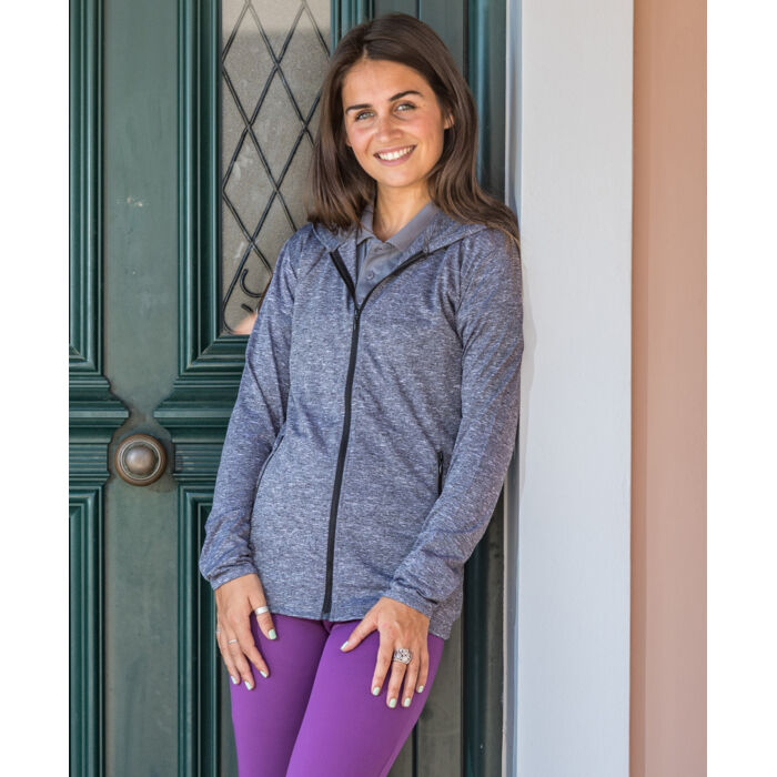 Women's Hooded Tee-Jacket Thumbnail