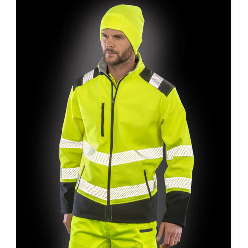 Result Safe-Guard Printable Ripstop Safety Soft Shell Jacket Thumbnail