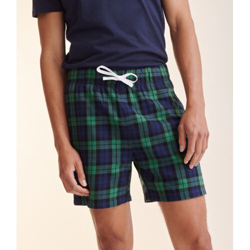 SF Clothing Tartan Lounge Shorts Thumbnail