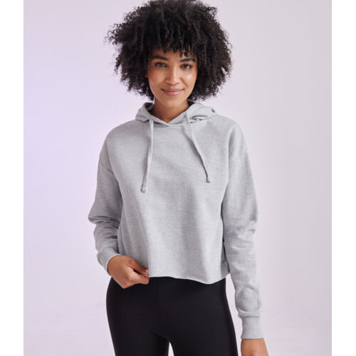 SF Clothing Ladies Cropped Slounge Hoodie Thumbnail