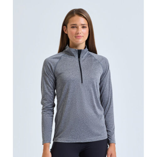 Women's TriDri® long sleeve performance ¼ zip Thumbnail