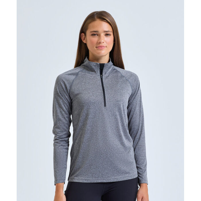 Women's TriDri® long sleeve performance ¼ zip Thumbnail