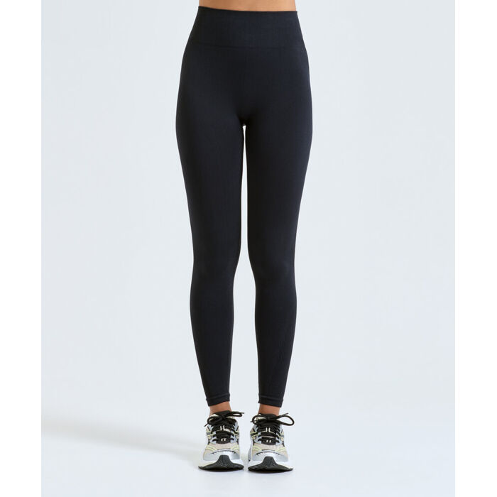 Women's TriDri® seamless '3D fit' multi-sport sculpt solid colour leggings Thumbnail