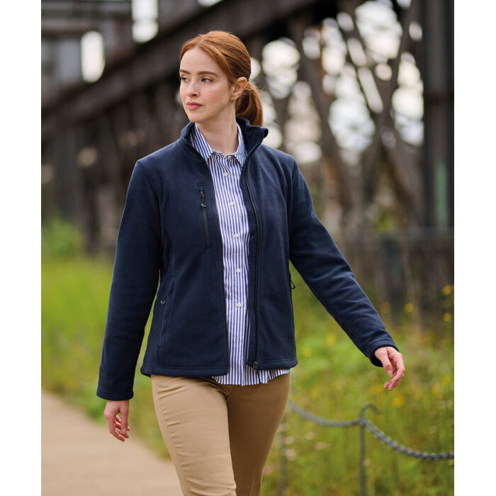 Women's Honestly made recycled full zip fleece Thumbnail
