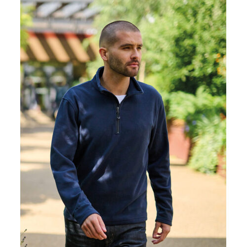 Honestly made recycled half zip fleece Thumbnail