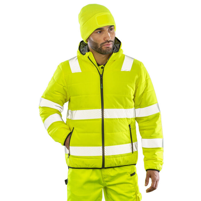 Recycled ripstop padded safety jacket Thumbnail