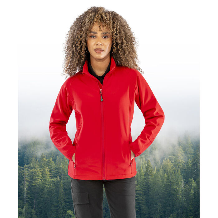 Women's recycled 2-layer printable softshell jacket Thumbnail