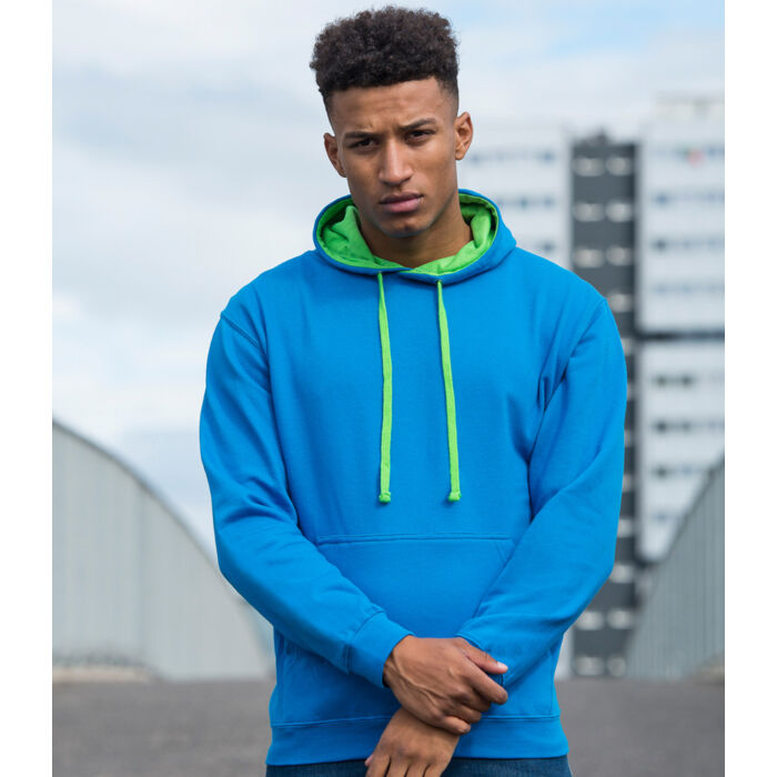 Adult Contrast Hoodie Thumbnail