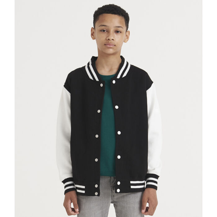 AWDis Kids Varsity Jacket Thumbnail