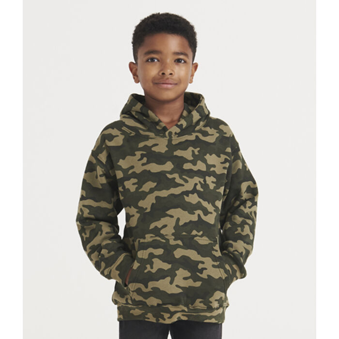 Kids Camo Hoodie Thumbnail